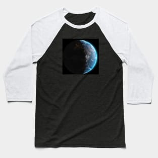 earth night and day Europe Baseball T-Shirt